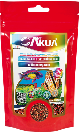 ArtAkua Rainbow-Art Renklendirme Yemi Gökkuşağı(1 mm) 100gr