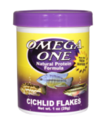 Omega One Cichlid Flakes 50gr Açık