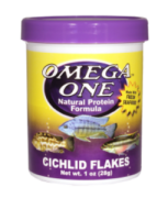 Omega One Cichlid Flakes 50gr Açık