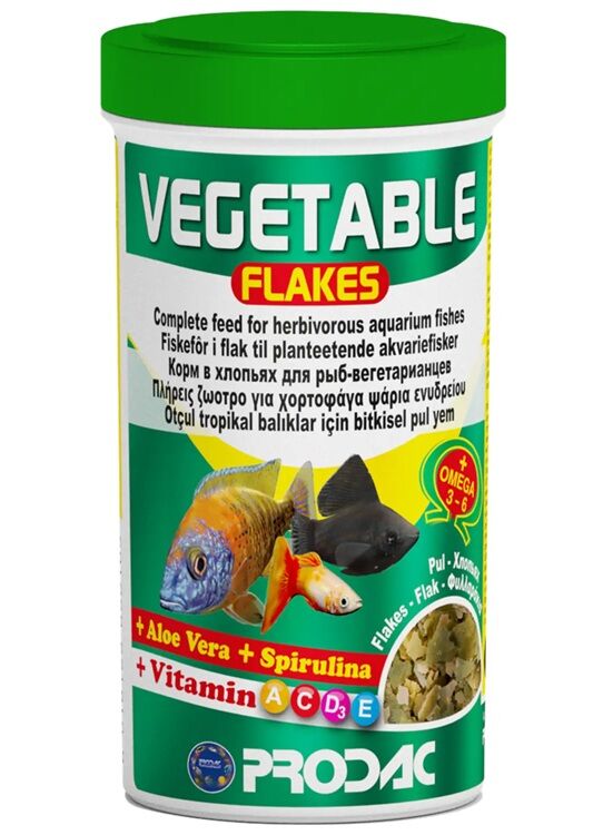 Prodac Vegetable Flakes 250ml / 50gr