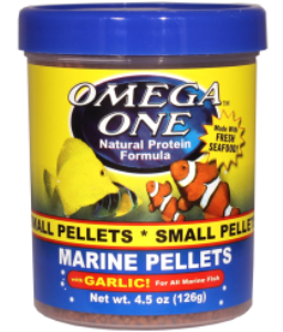 Omega One Garlic Marine Large Pellets 490ml / 231gr.