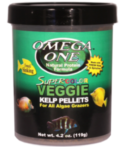Omega One Super Color Veggie Kelp Small Pellets 15Lb / 6900gr