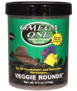 Omega One Veggie Rounds 15Lb / 6,8kg