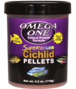 Omega One Super Color Cichlid Large Pellets 15Lb / 6800gr.