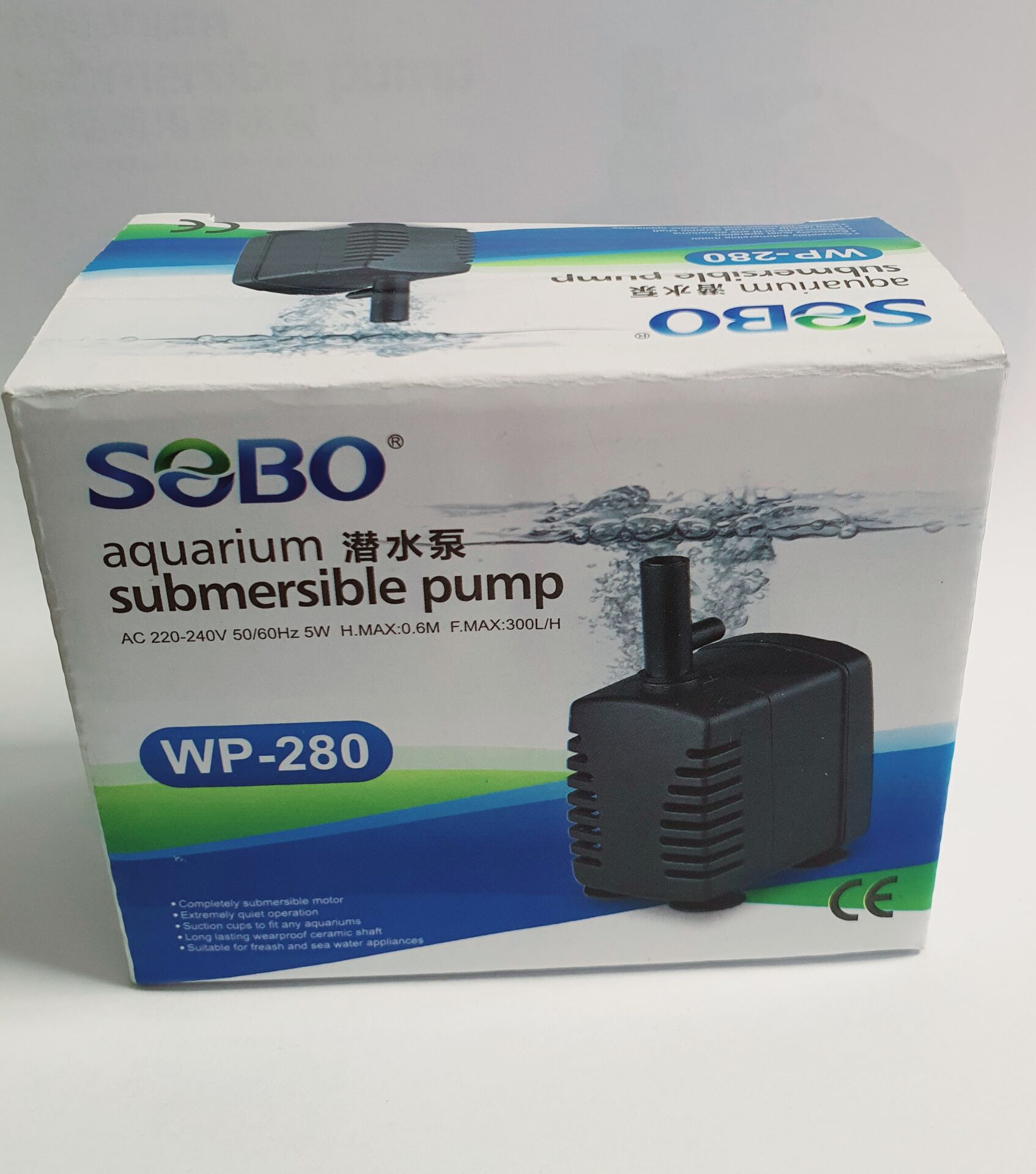 Sobo WP-280 Kafa Motoru 300Lt/Saat
