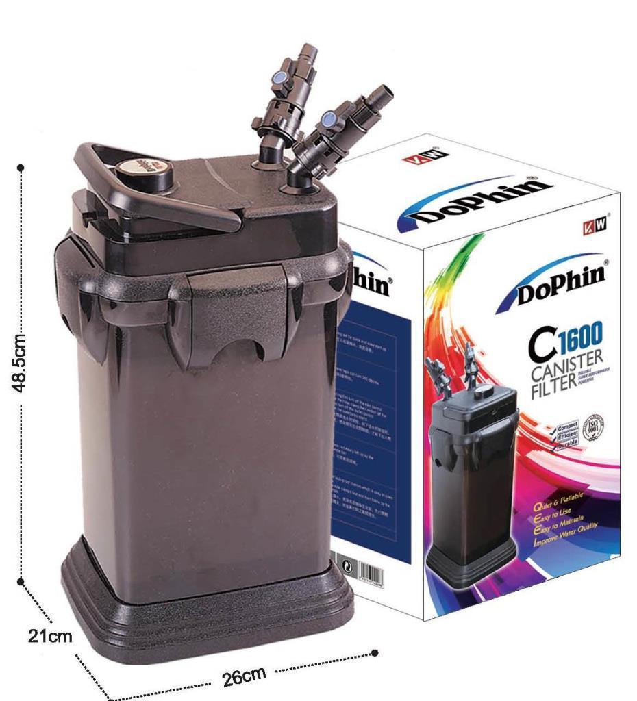 Dolphin C-1600 Akvaryum Dış Filtre Full Dolu