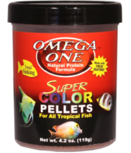 Omega One Super Color Small Pellets 1000ml / 460gr.