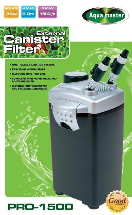 Aqua Master PRO-1500 Dış Filtre 1500Lt/Saat