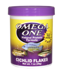 Omega One Cichlid Flakes 1000ml / 148gr.
