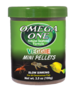 Omega One Veggie Mini Pellets 270ml / 100gr.