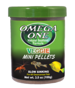 Omega One Veggie Mini Pellets 270ml / 100gr.