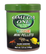 Omega One Veggie Mini Pellets 270ml / 100gr.