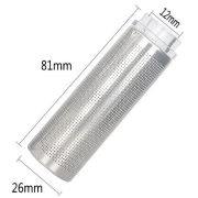 AQUAPRO Inlet Krom Emiş Süzgeci 12mm