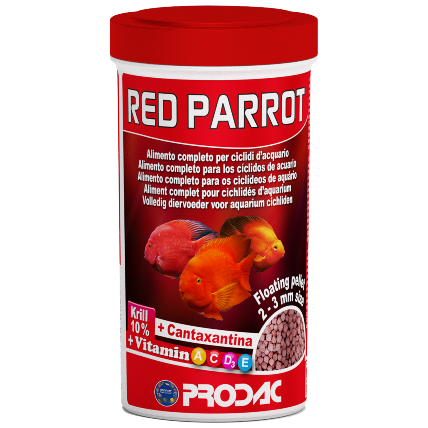 Prodac Red Parrot 250ml / 110gr