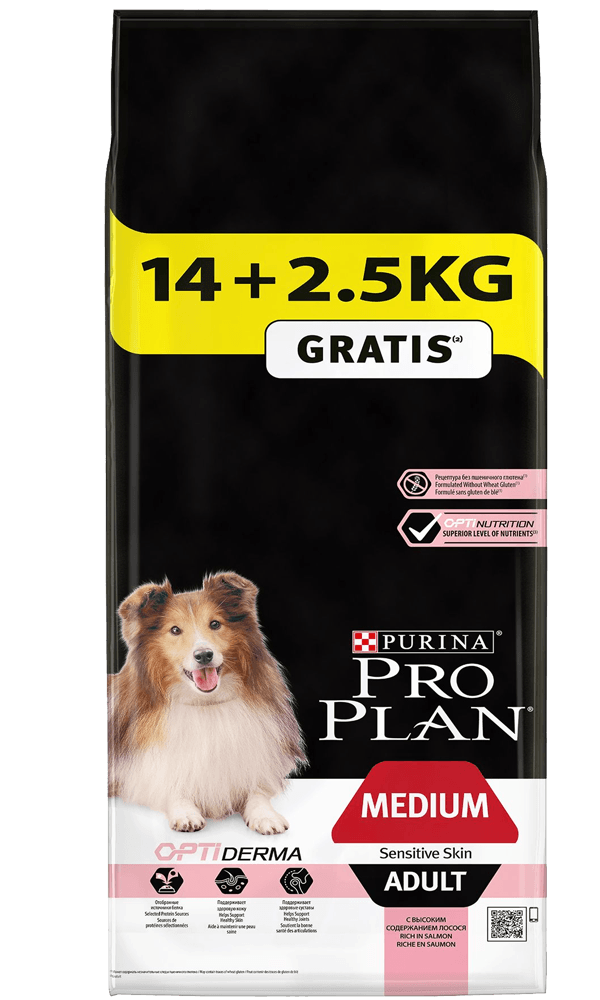 ProPlan Adult Sensitive Hassas Somonlu Yetişkin Köpek Maması 16.5Kg