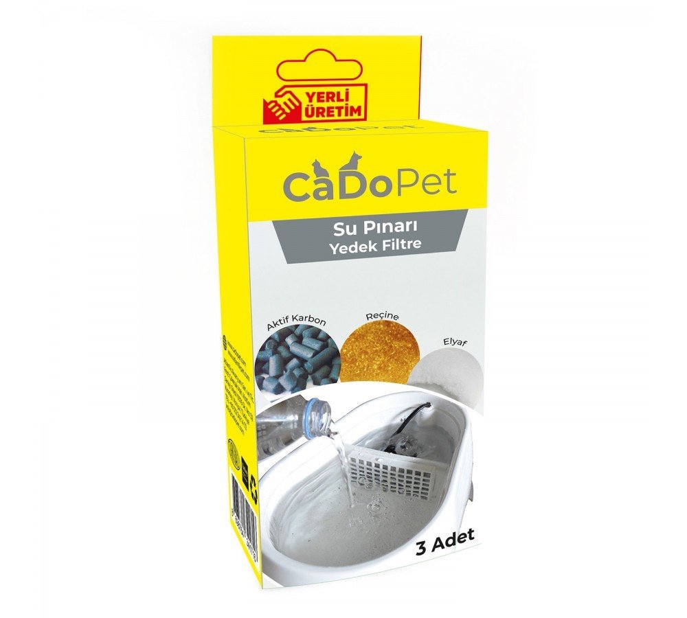 Cado Pet Su Pınarı 4 Adet Yedek Kartuş