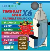 Biolife Turbojet Star X6 Filtreli Kuluçka Beyaz