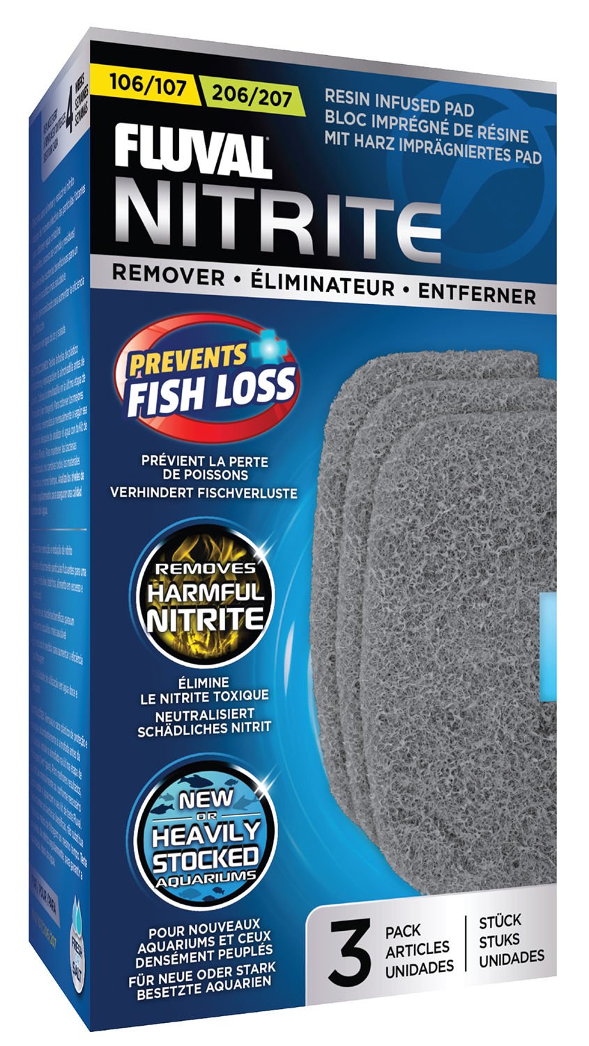 Fluval 106/107/206/207 Yedek Nitrite Remover 3 Adet