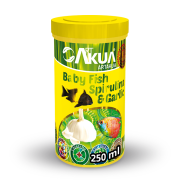 ArtAkua Baby Fish Spirulina Garlic Granulat 250ml 100gr.