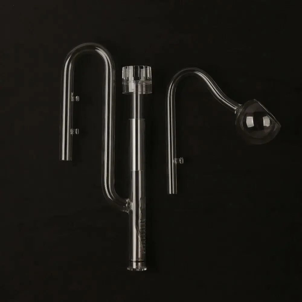 AQUAPRO Poppy Premium Glass Pipe Dış Filtre Cam Emiş Basış 16mm