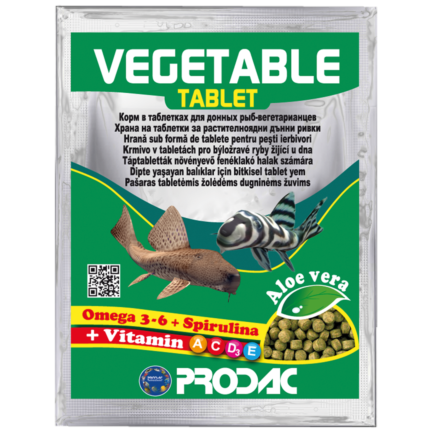 Prodac Vegetable Tablet 12gr
