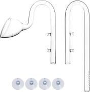 AQUAPRO Lilly Glass Pipe Dış Filtre Cam Emiş Basış 16mm