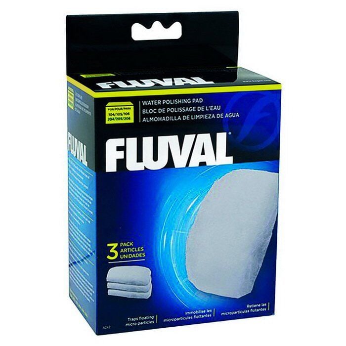 Fluval 104/105/106/204/205/206 Dış Filtre İçin Filtre Keçesi 3Pcs