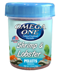 Omega One Shrimp & Lobster Pellets 34gr.