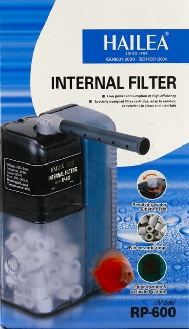 Hailea RP-600 İç Filtre 600 Lt./Saat