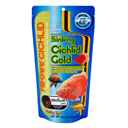 Hikari Sinking Cichlid Gold Medium Pellet 50gr Açık