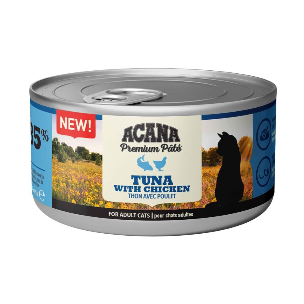 Acana Premium Pate Tuna Balıklı ve Tavuklu Kedi Konservesi 85gr