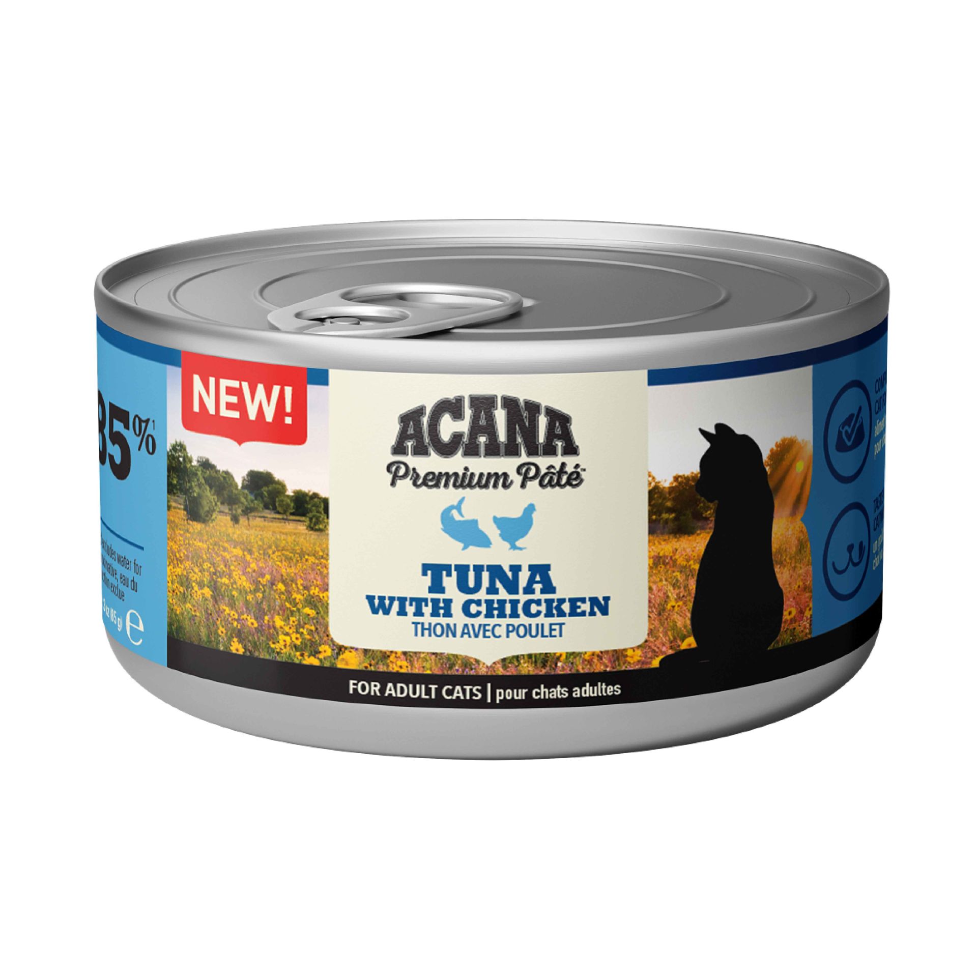 Acana Premium Pate Tuna Balıklı ve Tavuklu Kedi Konservesi 85gr