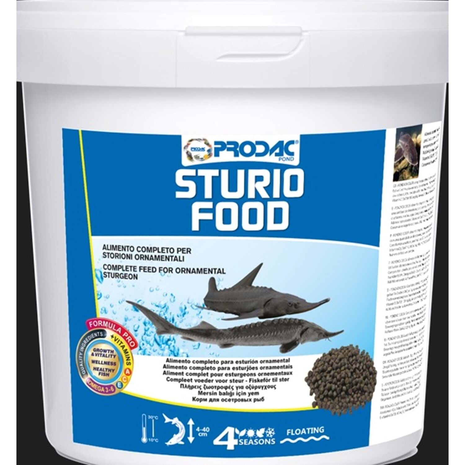 Prodac Sturio Food  3000gr