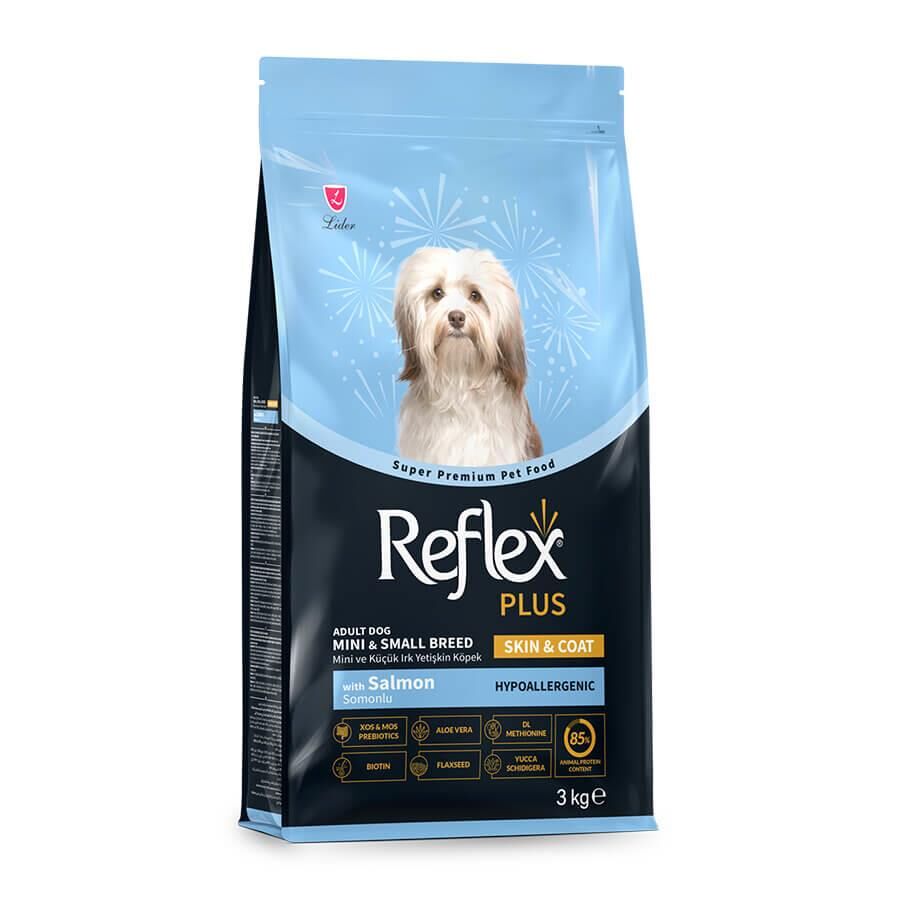 Reflex Plus Skin & Coat Somonlu Küçük Irk Köpek Maması 3kg