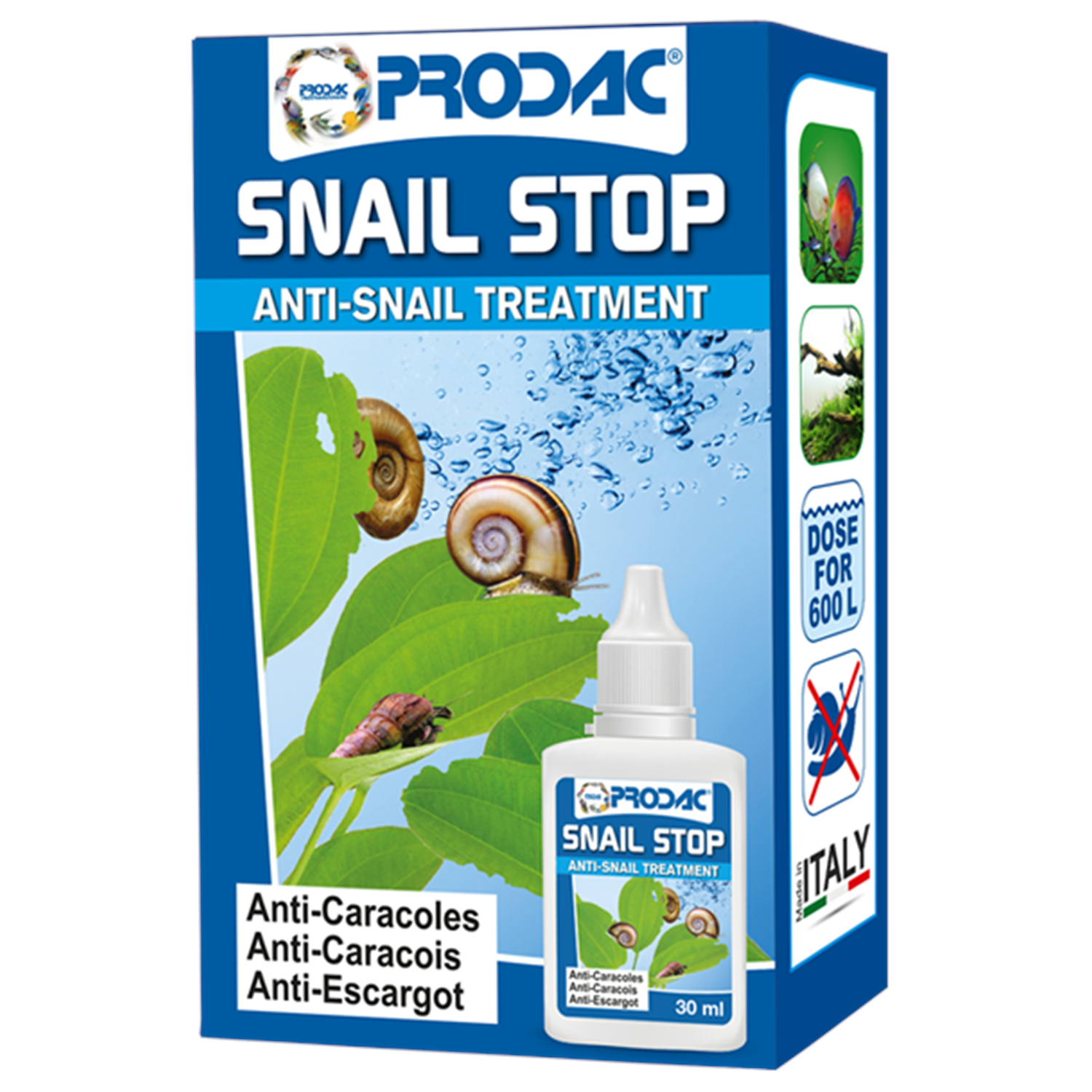 Prodac Snail Stop Salyangoz Giderici 30ml