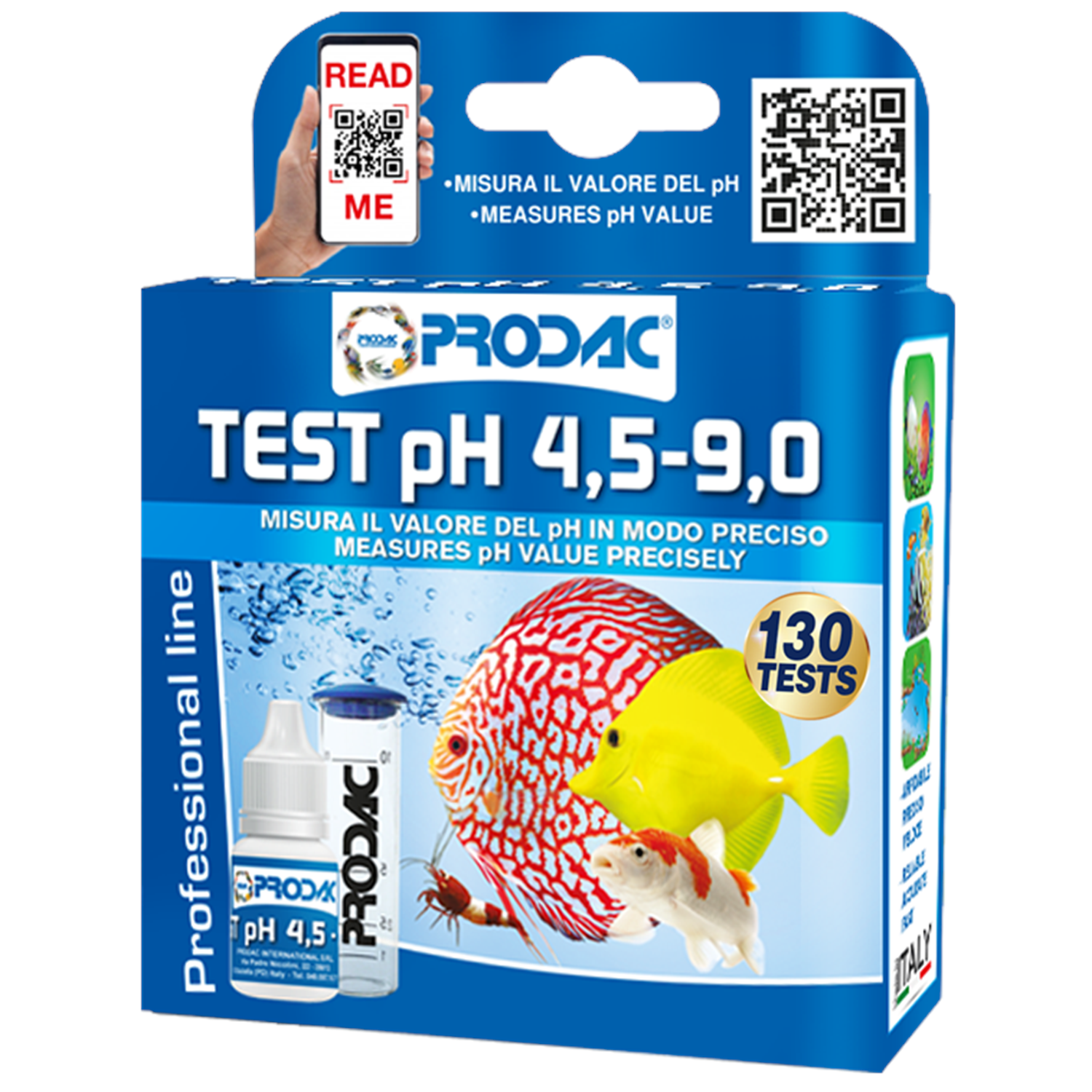 Prodac Ph Test (4,5-9,0) 130 test