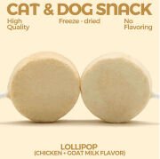 Ranova Keçi Sütlü Dondurularak Kurutulmuş Kedi Ödülü Lolipop 1.4 Gr