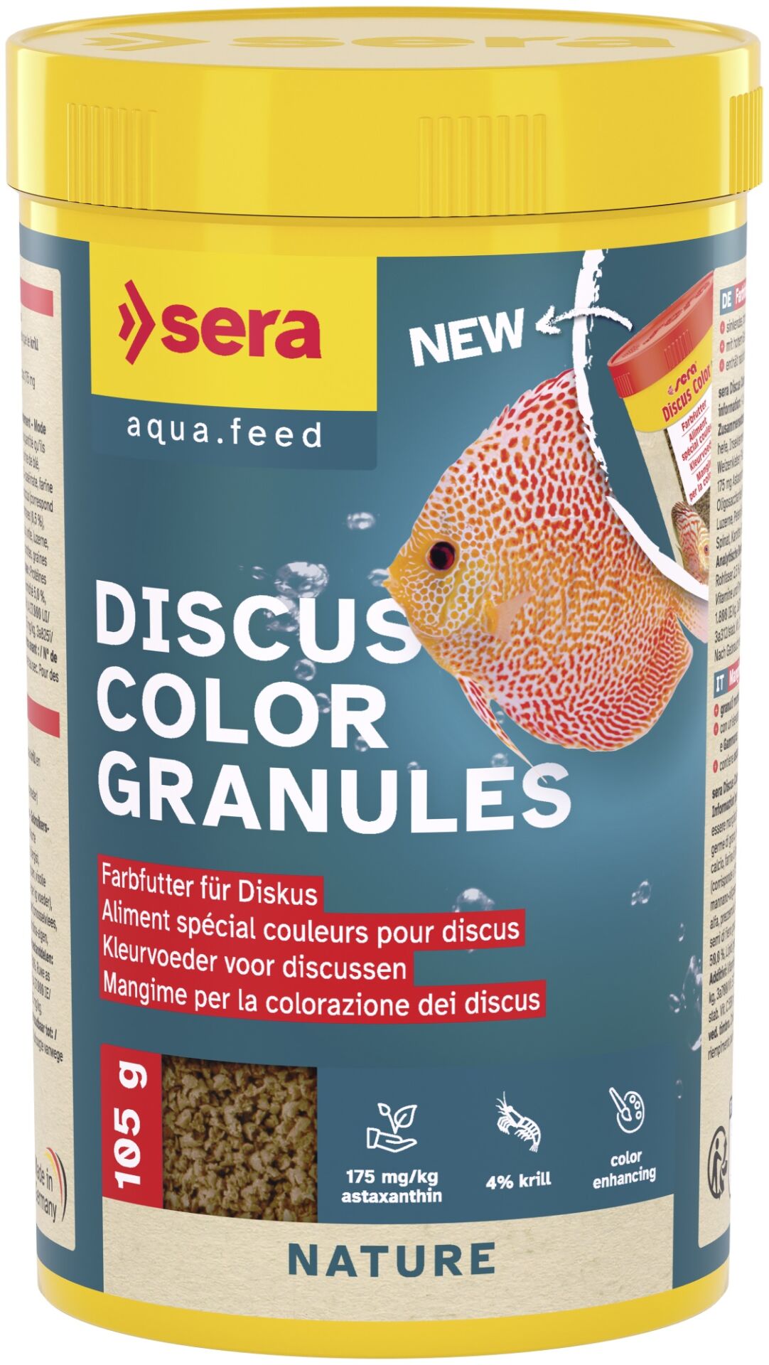 Sera Discus Color Granules 250ml 105gr