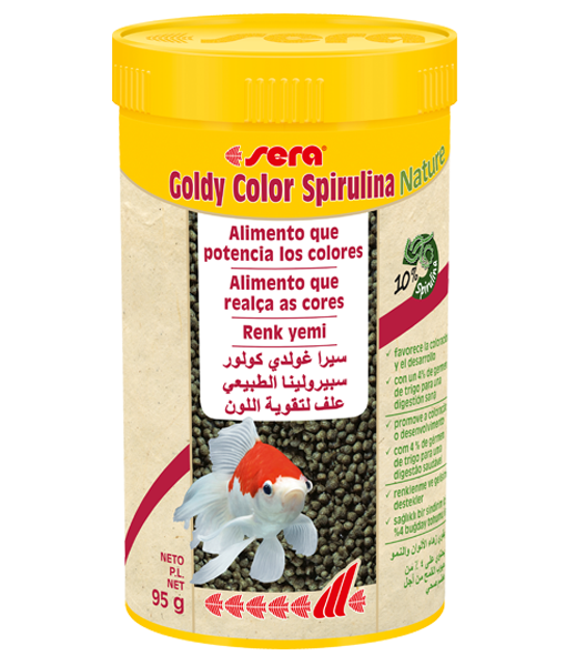Sera Goldy Color Spirulina Nature 250ml / 95gr