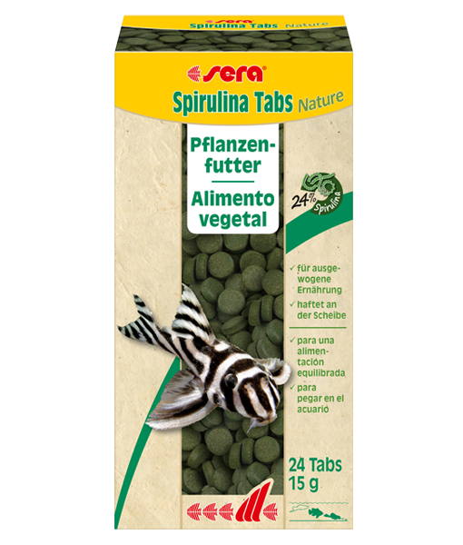 Sera spirulina nature Tabs 24 Adet