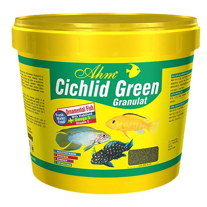 Ahm Marin Cichlid Green Granulat 3Kg