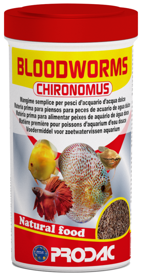 Prodac Bloodworms Chyronomus 250ml / 20gr