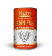 Nutri Canin Tahılsız Somon ve Ördekli Köpek Konservesi 400Gr