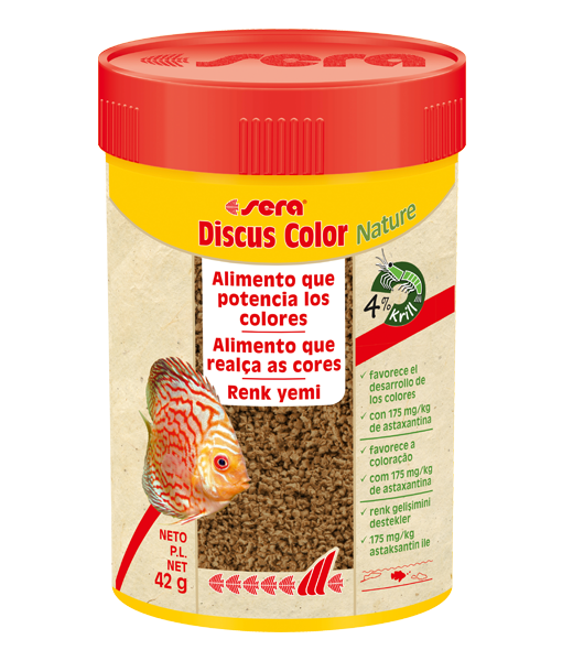 Sera discus color nature 100ml 45gr