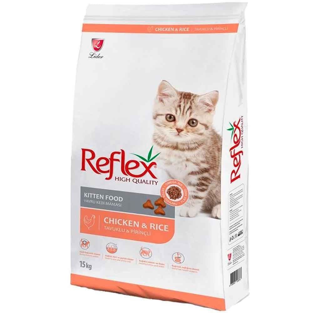 Reflex Kitten Tavuklu Yavru Kedi Maması 15Kg