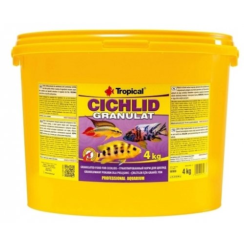 Tropical Cichlid Gran 11Lt / 4000gr.