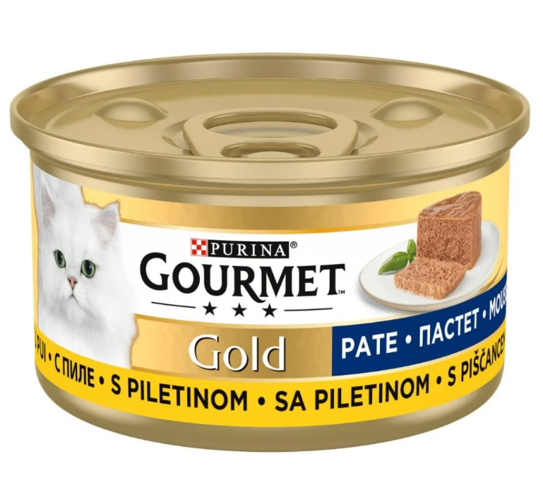 Gourmet Gold Kıyılmış Tavuklu Kedi Konserve Maması 85 Gr