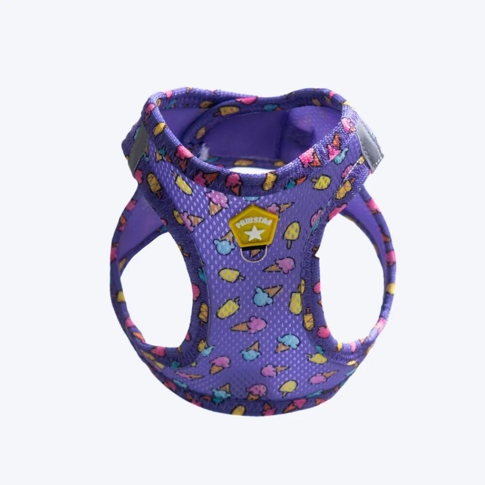 Pawstar Air-Mesh Ice Cream Köpek Göğüs Tasması - L Beden