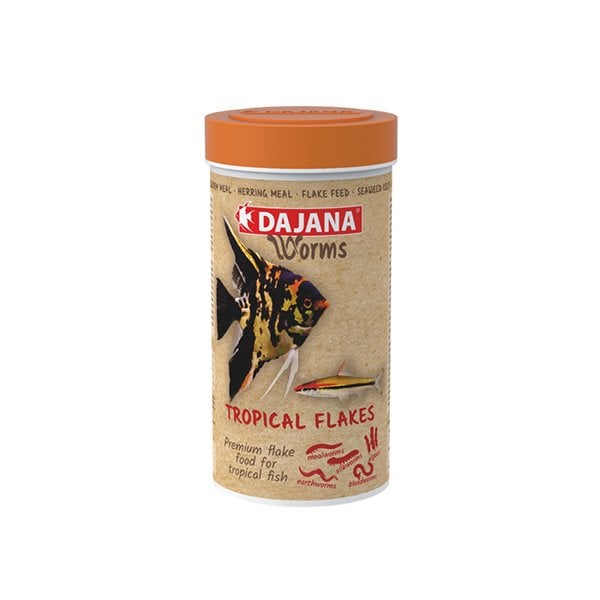 Dajana Worms Tropical Flakes 100ml 18gr.
