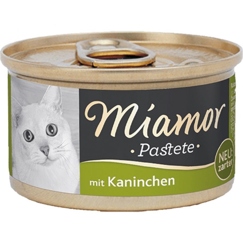 Mıamor Pastete Tavşanlı Kedi Konservesi 85 Gr